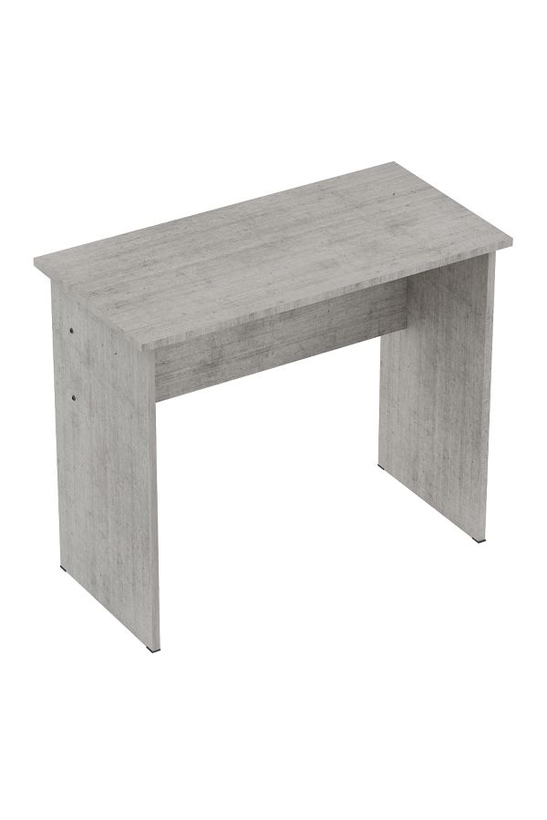 Mahmayi-طاولة دراسة MP1 حديثة مقاس 90 × 45، مكتب عادي، رمادي فاتح من Chicago Concrete 1