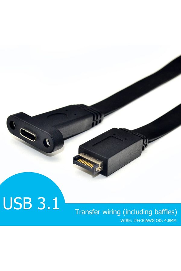 Usb 3.1 motherboard header top