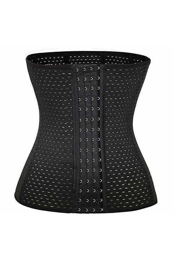 femmefinesse-Black Color Postpartum Comfortable Recovery and Supporting Breathable Maternity Waist Corset 1
