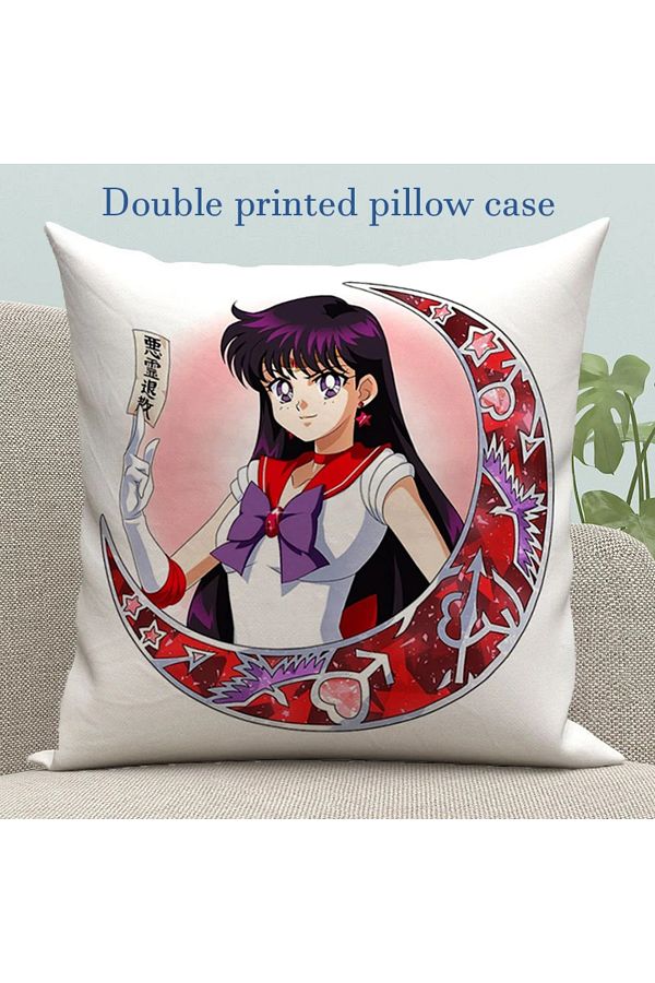 Laumango-Pillowcase Pink Sailor Moon Anime Pillow Cover Decorative Cushion Covers for Bed Pillows Fall Dec... 1