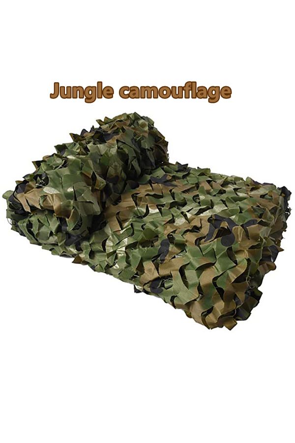 Choice-Military camouflage net pavilion camouflage net shade net garden decoration net green jungle whit... 1