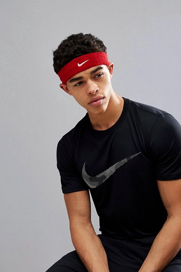 Nike men's swoosh headband sales