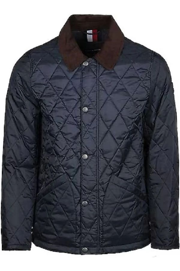 Tommy hilfiger quilted barn jacket discount