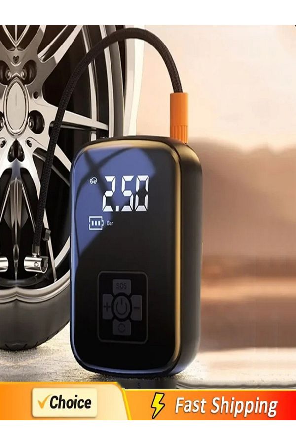 Choice Wireless Electric Air Pump Car Air Compressor Tire Inflator Pump for Motorcycle Bicycle Boat AUTO. Trendyol