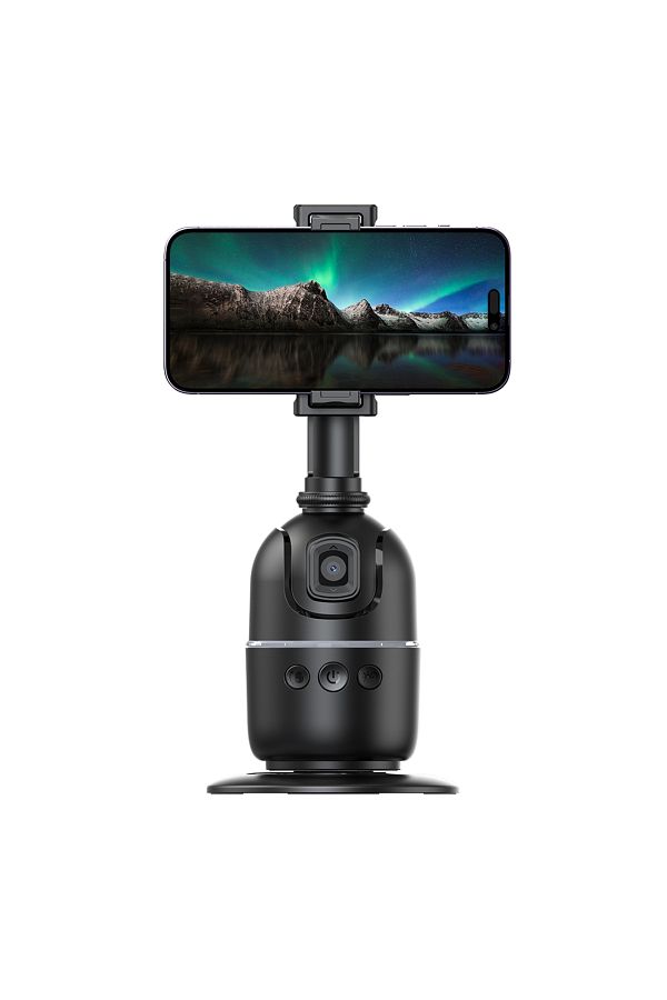 Choice-Auto Face Tracking Tripod 360° Rotation Phone Camera Mount No App Follow Up Pan Tilt with Remote ... 1