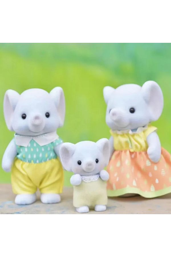 Choice Sylvanian Families Anime Girl Figures Calico critters Furniture Set elephant family trio 5771 Trendyol
