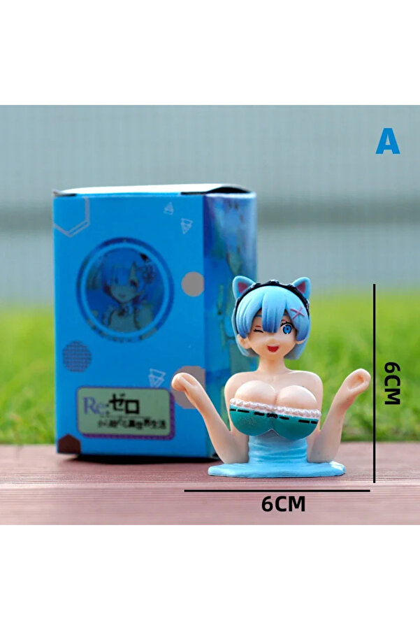 Car Dashboard Bobblehead Doll, Shaking Chest Ornament, Kawaii Figurine - View #2