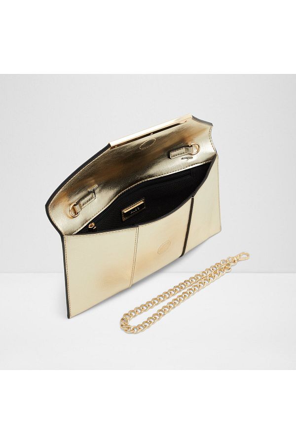 Aldo Women s Gold Colored Handbag With 2 Compartments Trendyol