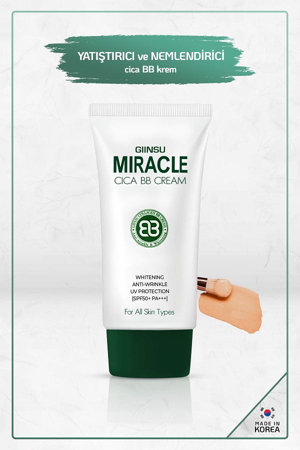 DR. CELLIO-SPF50 UVA/UVB Protector - Soothing and Moisturizing Miracle BB Cream, Containing Cica, Made in Korea 1