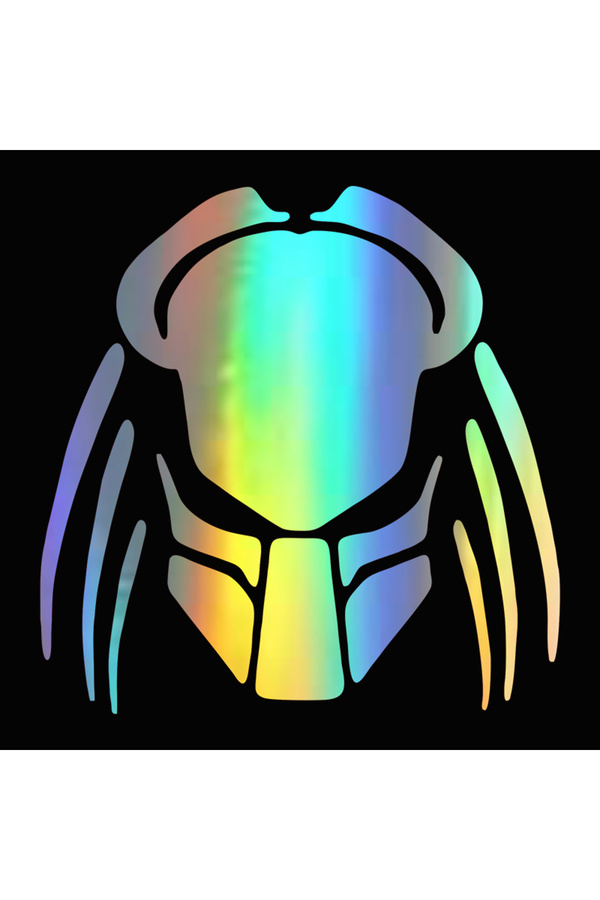 Choice G163 funny vinyl car sticker Predator ?????? waterproof car