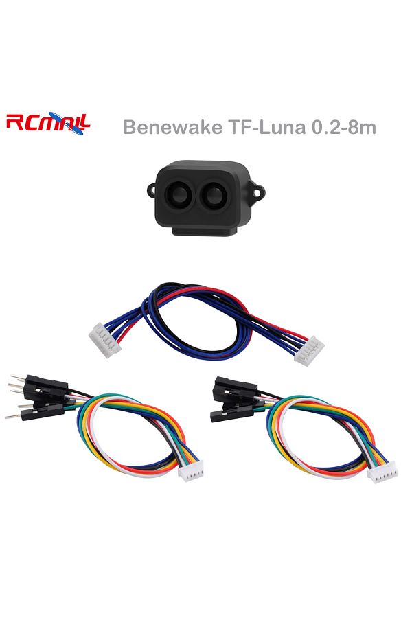 Choice-Benewake TF-Luna LiDAR Range Finder Module 5V UART IIC Interface 8m Single-Point Micro Ranging Se... 1