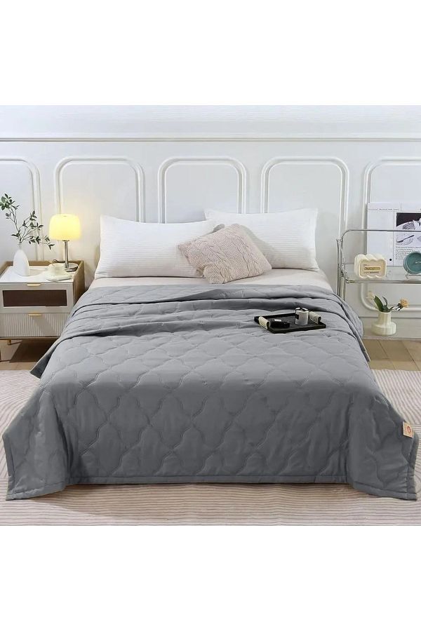 Choice Summer Cooling Blanket Cold Effect Conditioning Quilt Double Sided Skin Friendly Cooler Quilt Bre. Trendyol
