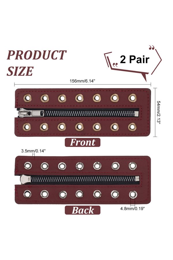 Lace in boot zippers 7 hole hotsell