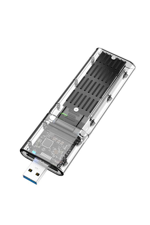 Choice-Black 5gbps High Speed M2 Ssd Case Sata Chassis M.2 To Usb 3.0 Ssd Adapter For Sata M / B Key Ssd Di 1