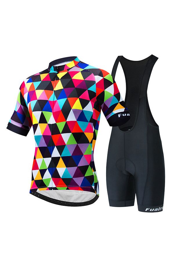 Choice New Fualrny Cycling Jersey Set Classic MTB Cycling Bib Shorts Kit Reflective Custom Bike Clothes Trendyol