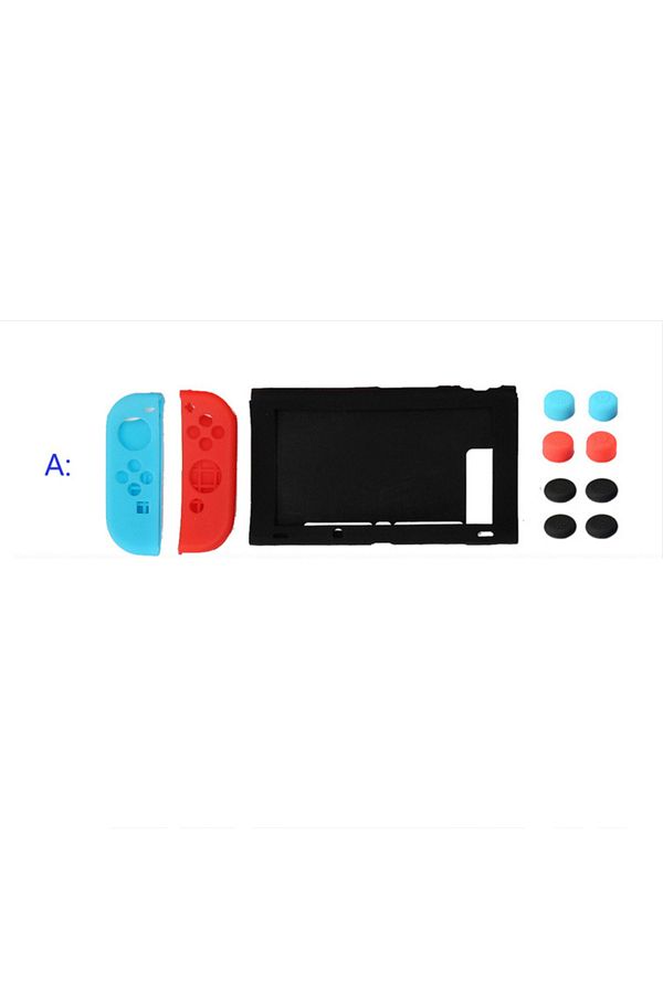 karbeen-11 in 1 Switch Console Case Cover Switch Joy-Con Controller Cover Case Joystick Cap Nintendo Game... 1