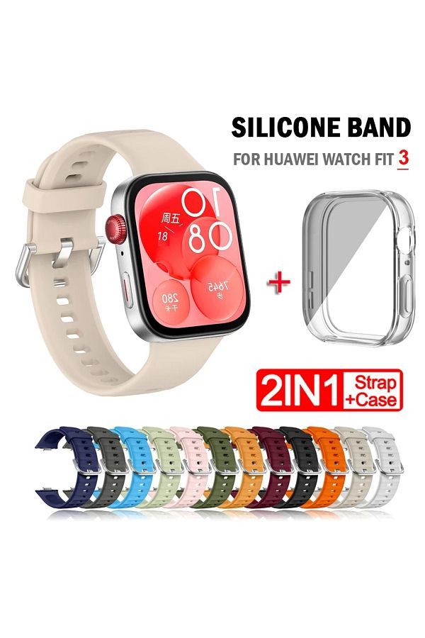 Choice Silicone Strap For Huawei Watch Fit 3 Strap Replacement Band For Huawei Watch Fit3 Strap For Huaw. Trendyol