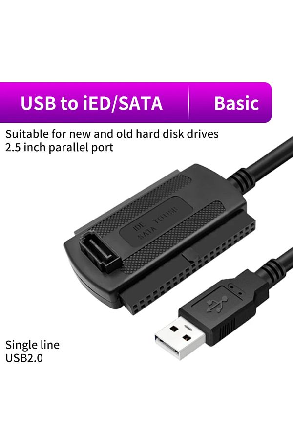 Usb to ide sata 2.5 3.5 hard disk hdd cable converter clearance