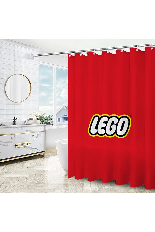Choice-L-LEGO Shower Curtains in the Bathroom Sets Full Set Bath Curtain for Quarto Folding Partition Ac... 1