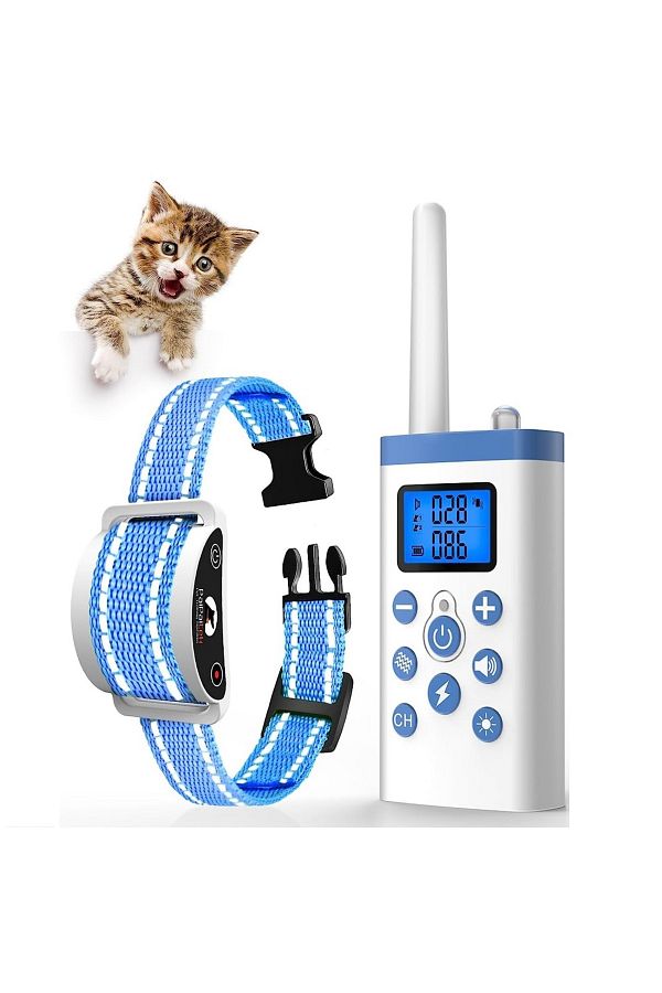 PaiPaitek Cat Training Collar with Remote Cat Shock Collar Cat Stop Meowing Collar Remote Traini. Trendyol