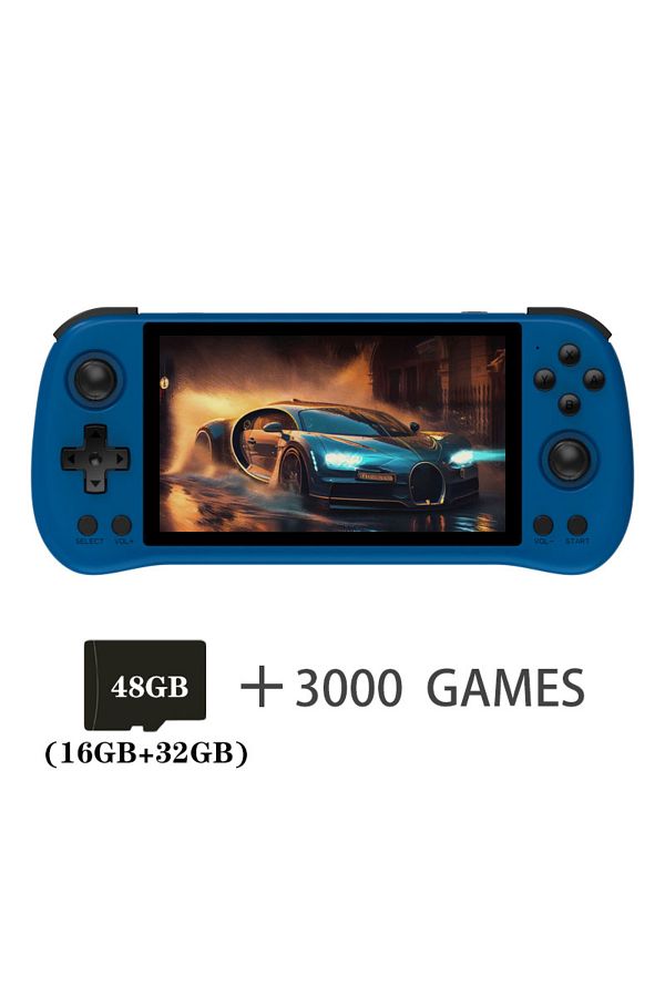 POWKIDDY-X55 5.5 INCH 1280*720 IPS Screen RK3566 Handheld Game Console Open-Source Retro Console ... 1