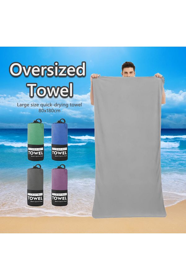 Choice Beach Towel Oversized Towel Camping Towel Quick Dry 70x31.5 inch Sandless Beach Towel Ultralight. Trendyol