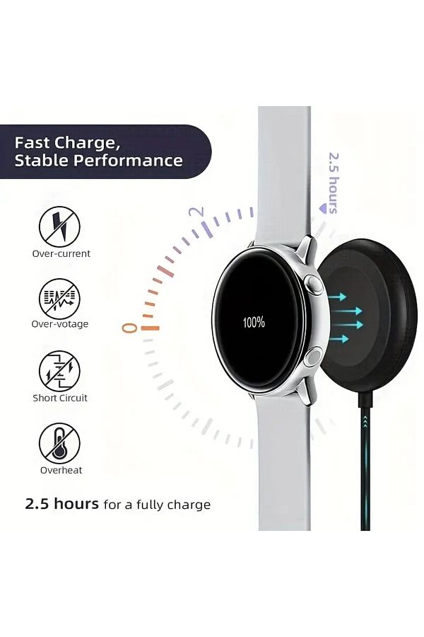 Choice Magnetic Fast Charger for Samsung Galaxy Watch 6 5 Pro Fast Charging USB C For Samsung Watch 5 4 Trendyol
