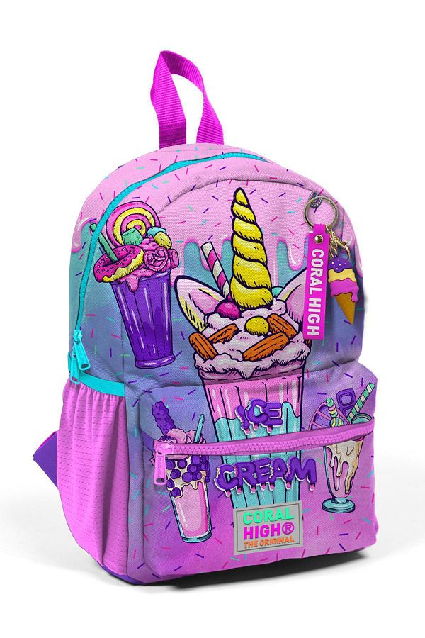 Coral High-Rucsac Tiny Nest Roz Violet Milkshake Model Inghetata Doua Compartimente 23549 1