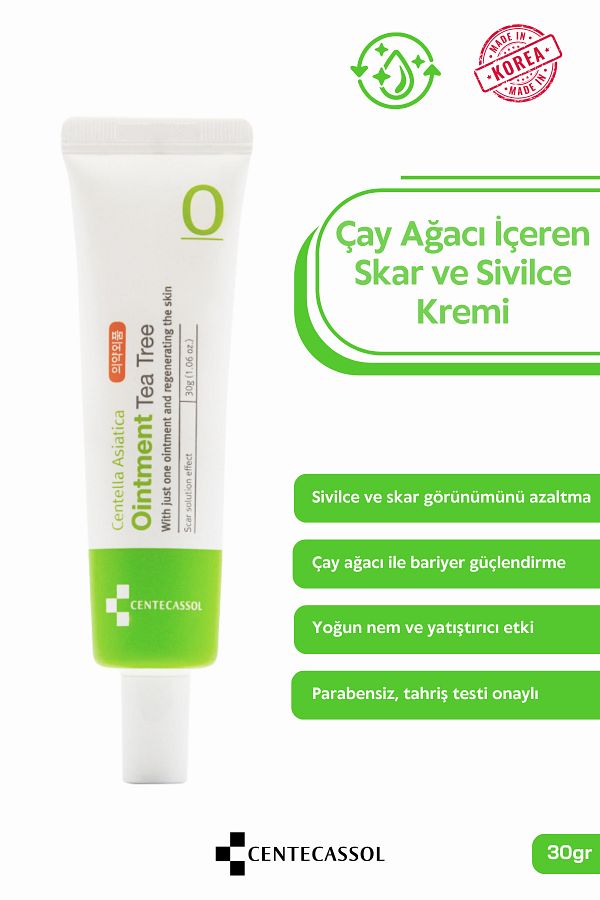 centecassol-Containing and Anti-Tea Tree Extract, Barrier Repair, Nourishing, Moisturizing Cream 1