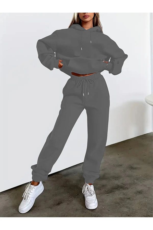 Jogger set womens plus size hot sale
