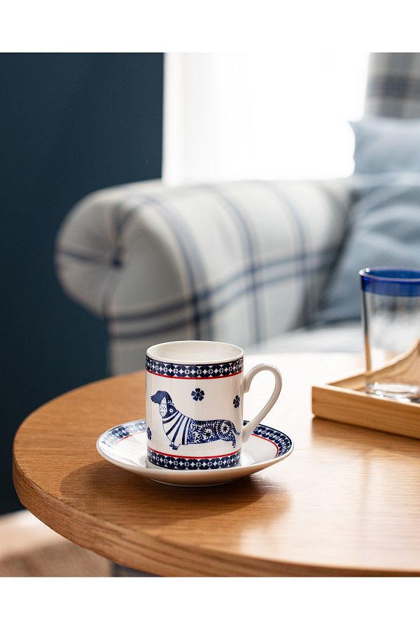 Madame Coco-Damien 2-Piece Coffee Cup Set - Colorful - 90 ml 1