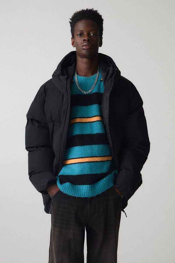 Pull & Bear-Hooded Puffer Jacket 1