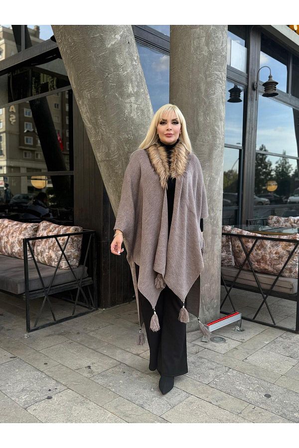 Plus size poncho coat hotsell