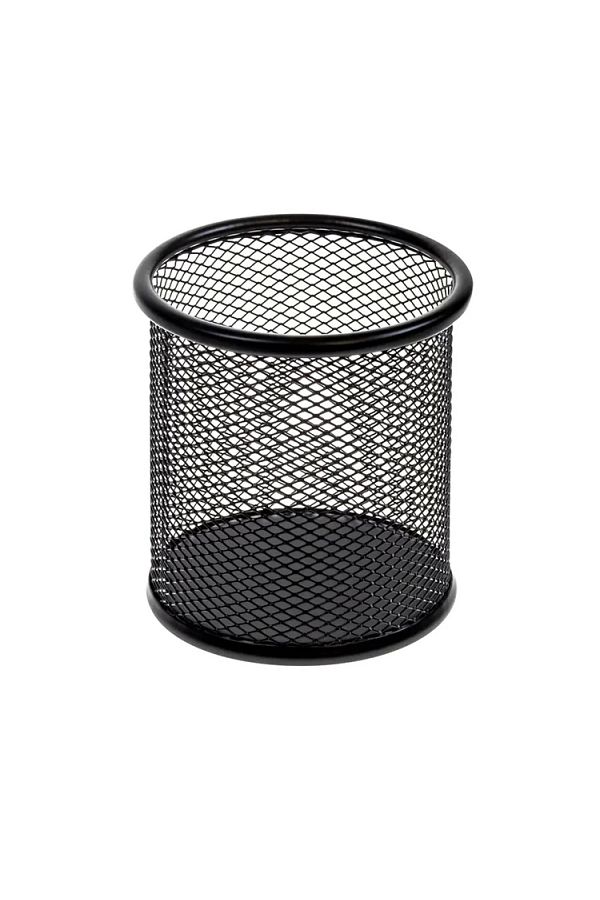 Globox-Mane Mk Mesh Metal Pen Holder Black - Single 1