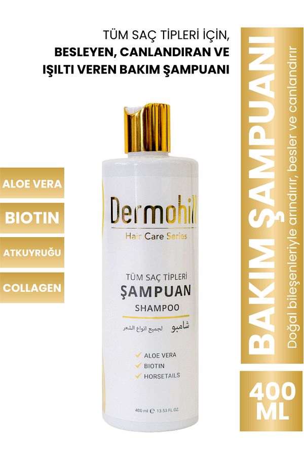 Dermohill-400 Ml Shampoo - Elegant and Comfortable Cut 1