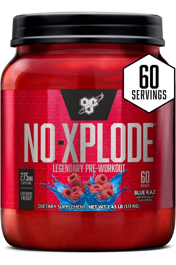 BSN-NO-Xplode, Blue Raspberry, 60 1