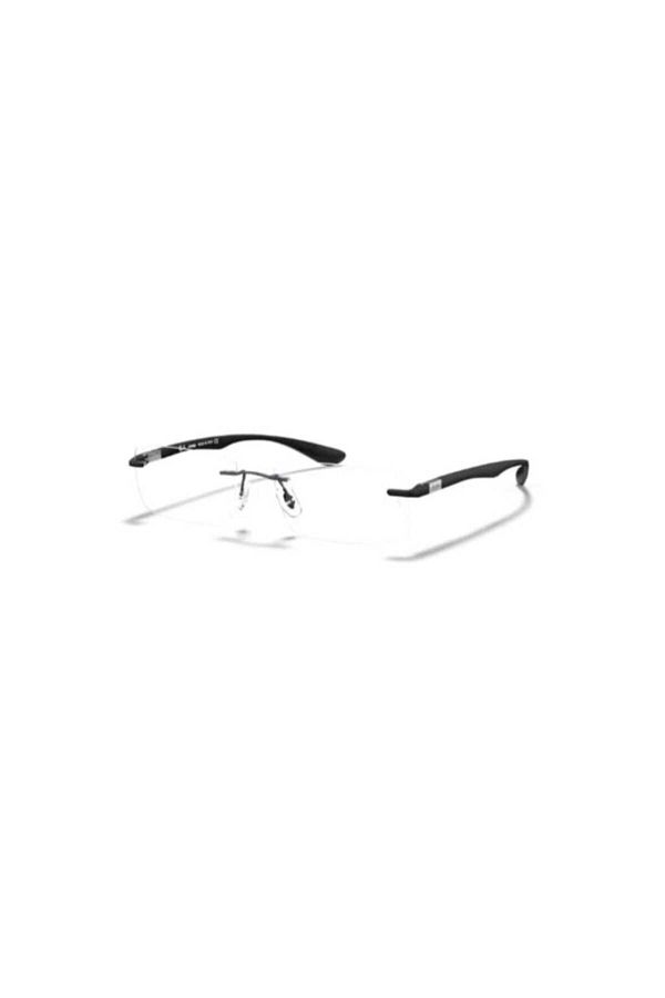 Ray Ban Rb8724 1000 54 Small Men s Titanium Rimless Blue Light Filtered Screen Glasses Trendyol