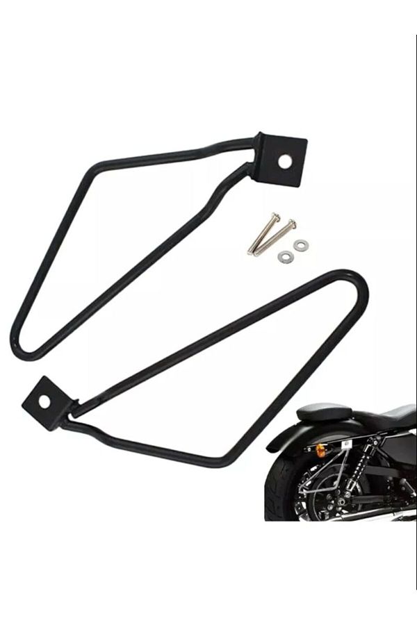 Motorcycle saddlebag brackets best sale