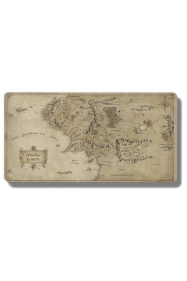 CSMY-Middle Earth Mouse Pad L-Lords of Rings Computer Desk Mat Gamer Keyboard Mat Stitched Edge Mousep... 1