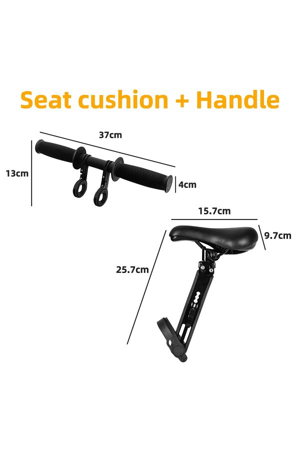 Choice Front Mounted Child mtb Bike Seat for 2 3 4 5 year sold Soft baby seat mountain bicycle frame Qui. Trendyol