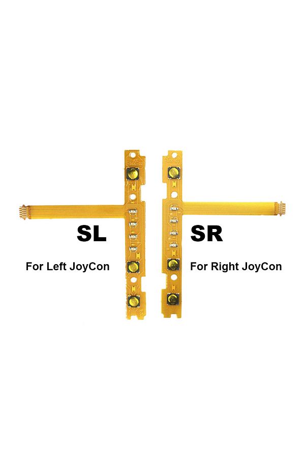 Choice-2Pcs L/R SL SR Button Key Flex Cable Replacement Parts For Nintendo Switch Joy-Con  /JoyCon 1