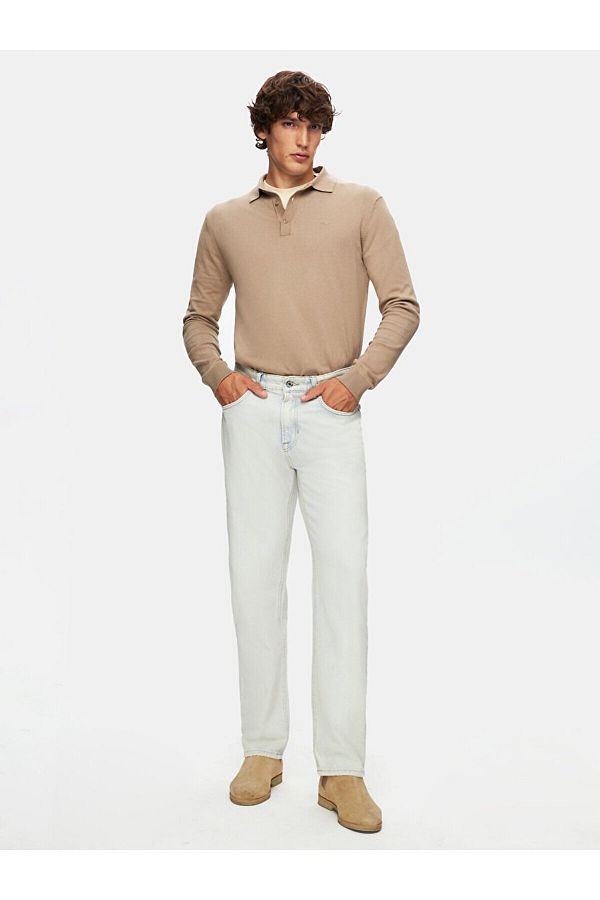 Ltb-Mailey Mid Rise Straight Trousers 1