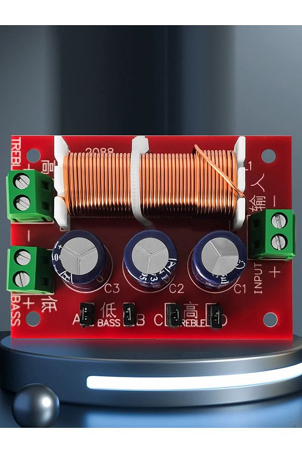 YLY-2088 Audio Frequency Divider 400W Adjustable 2 Way Crossover Filters Full Range Treble Bass Frequency Divider 87827663