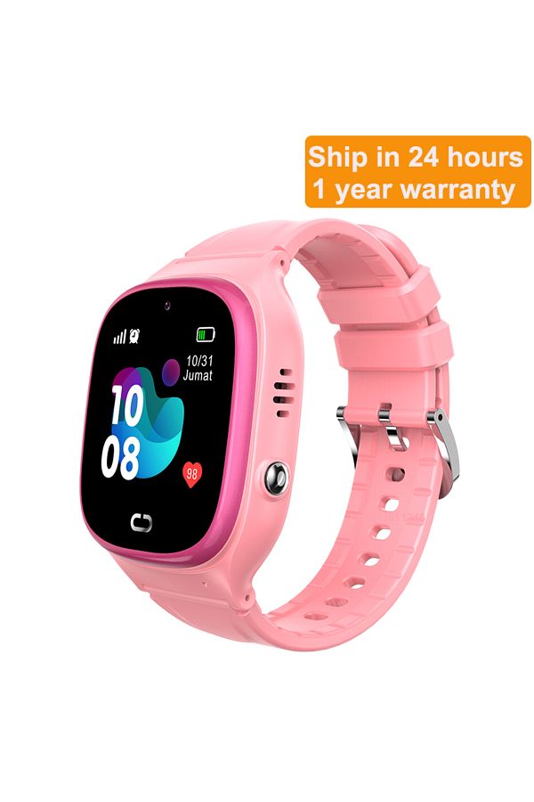KGG Children Smart Watch Kids SOS Phone Watch For With Sim Card Photo IP67 Waterproof Smartwatch Trendyol