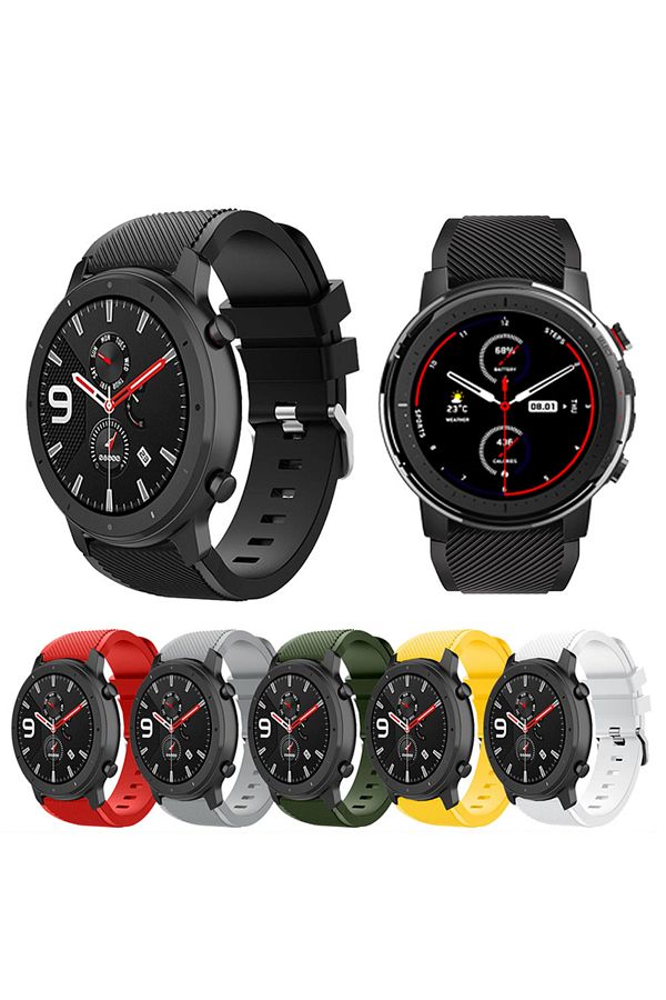 Choice 22mm Silicone Band for Samsung Galaxy Watch 46mm Gear S3 Frontier Huawei Watch GT GT2 3 3Pro 4Pro. Trendyol