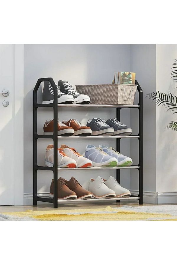 Choice Simple Fashion Shoe Rack 4 Layer Trapezoidal Shoes Organizer Stand Holder Living Room Space Savin. Trendyol