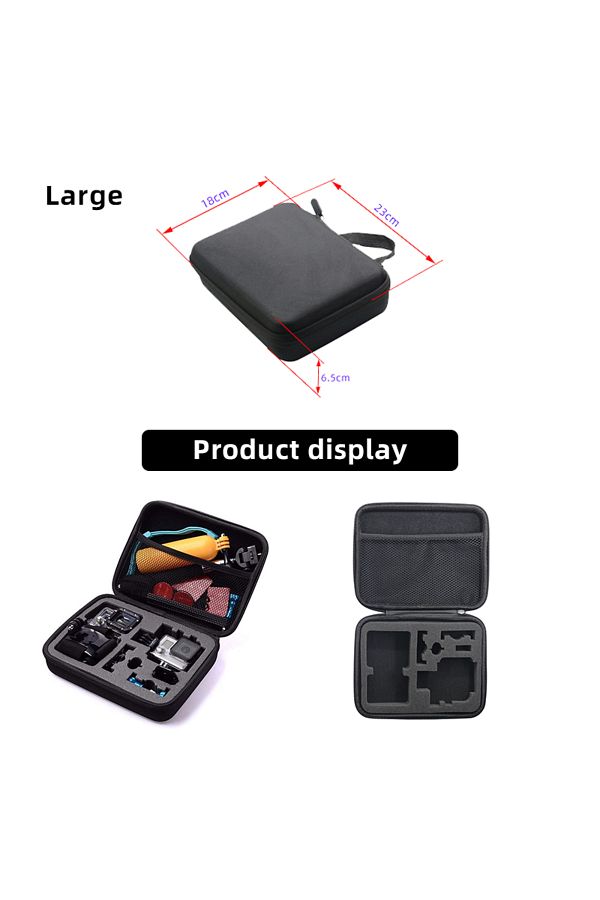 EXSKOF-For GoPro Large Carry Case Storage Bag Travel Bag For GoPro Hero 13 12 11 10 9 8 Insta360 X5 X4 X... 1