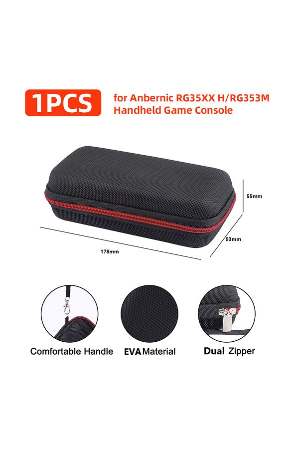 ALLOYSEED-Protective Travel Case Anti-Drop Hard Carrying Case Anti-Scratch Portable Storage Bag with Mesh B... 1