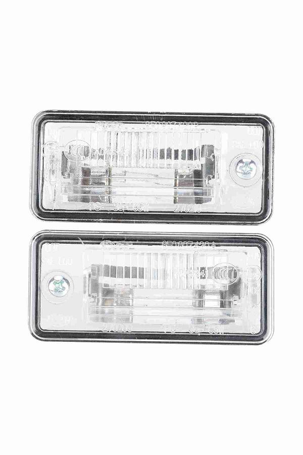 Choice-Pair of License Plate Light 8E0807430A 8E0807430B Fit for A3 A4 A5 A6 C6 A8 D3 Q7 RS4 1