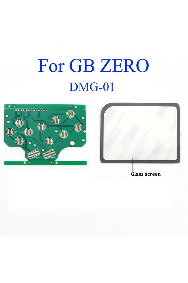 Choice-1Set Glass Screen Mirror Button PCB Board for GB Raspberry Pi Zero for Game Boy GB Zero DMG-001 R... 1